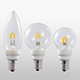 LED filament bulb Let Dimmable 50 lumens type